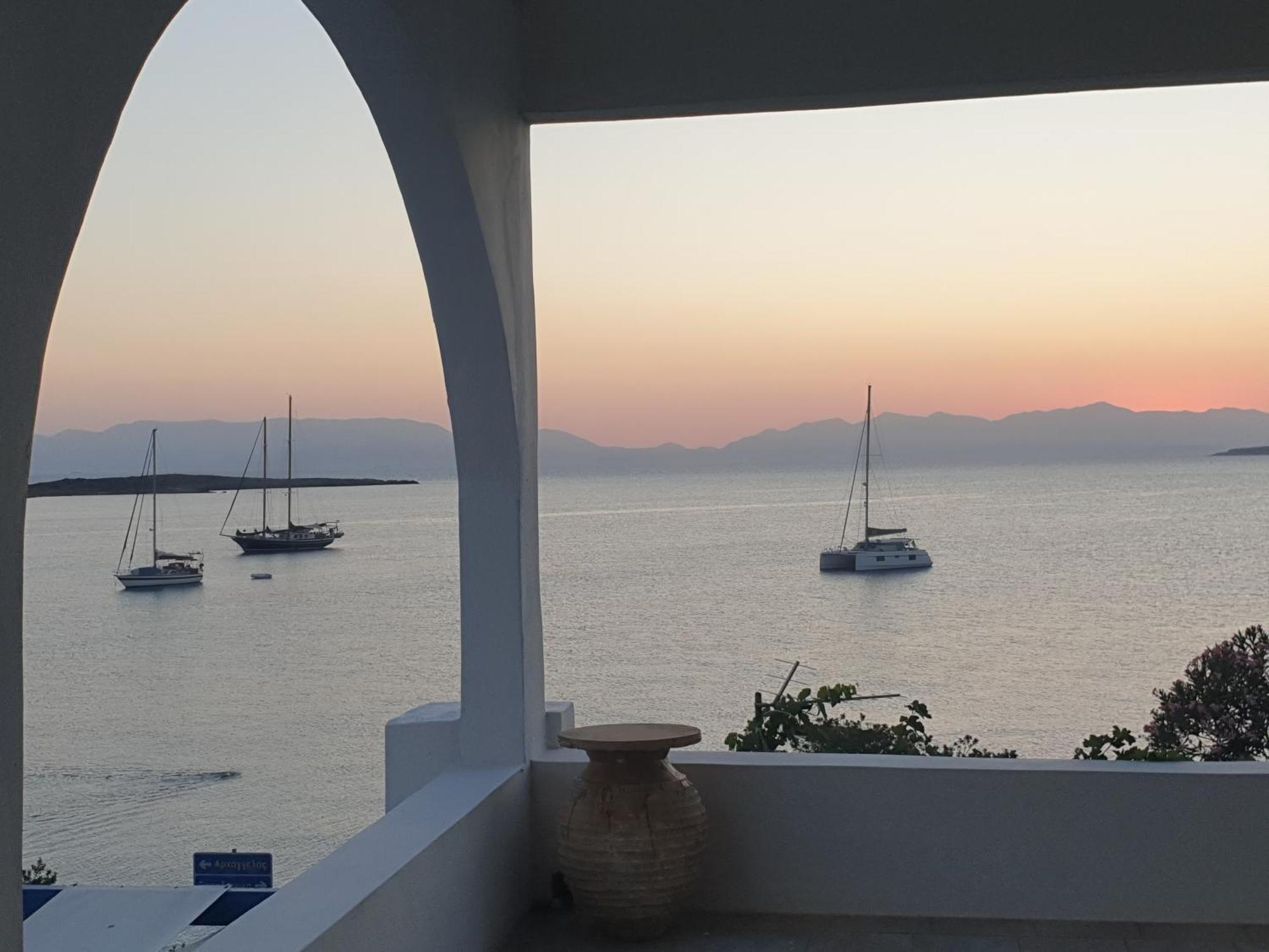 Sunset Holiday House Archangelos  Luaran gambar