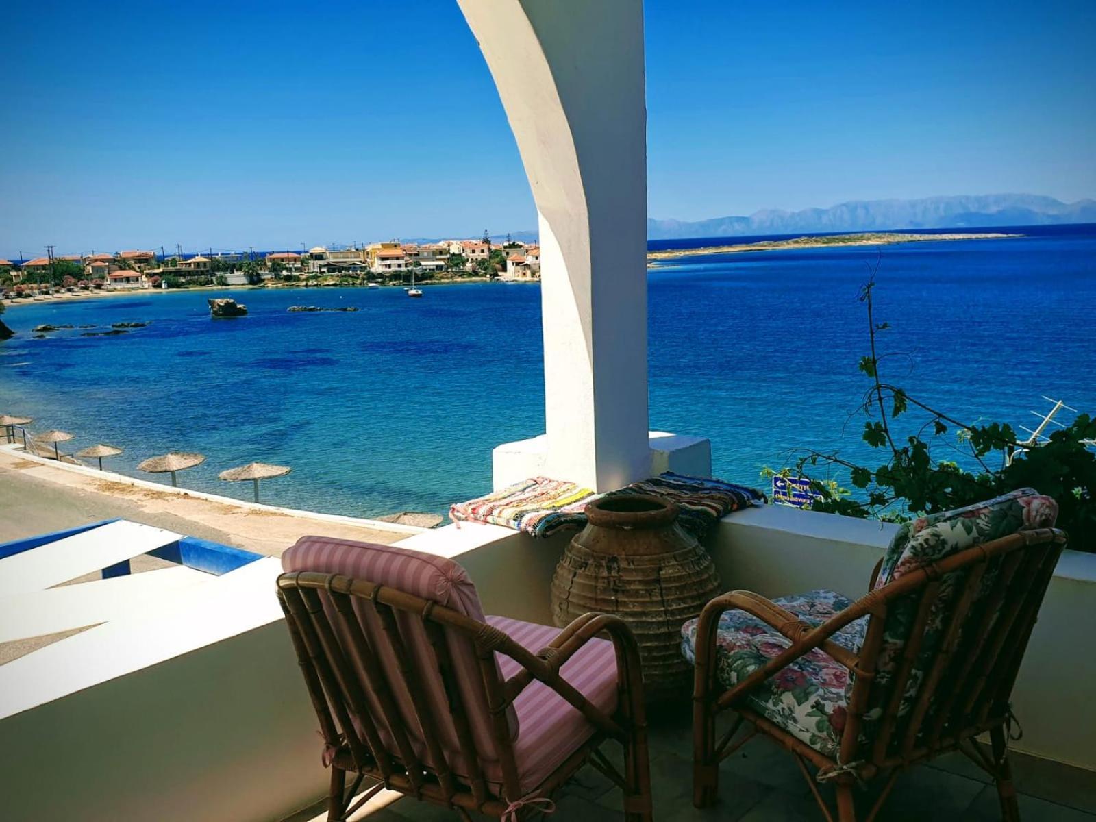 Sunset Holiday House Archangelos  Luaran gambar