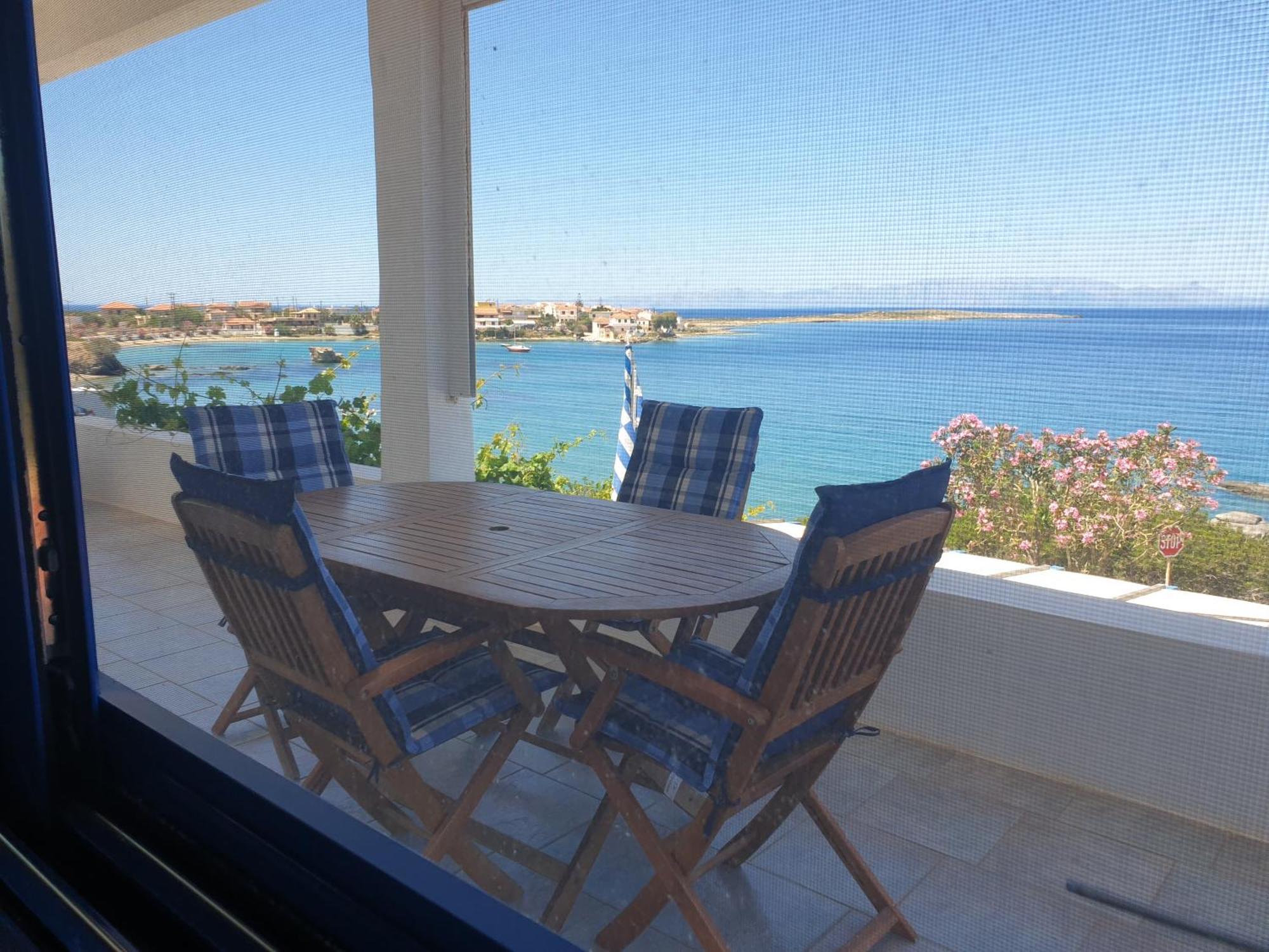 Sunset Holiday House Archangelos  Luaran gambar