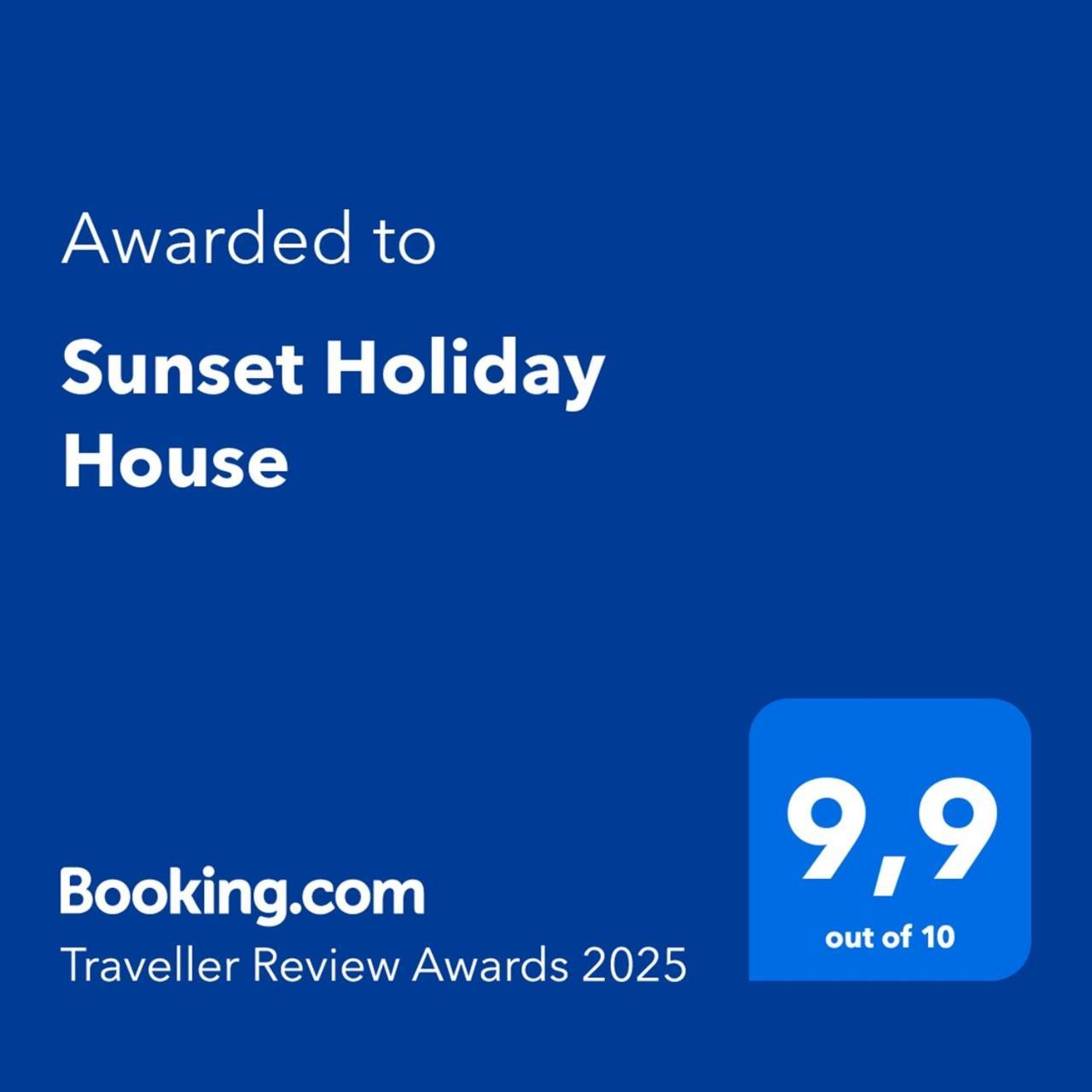 Sunset Holiday House Archangelos  Luaran gambar